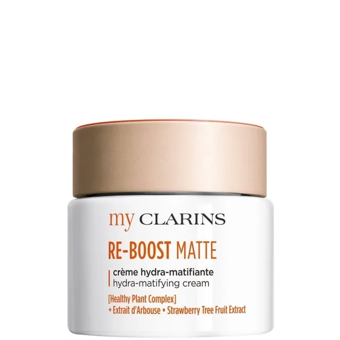 My Clarins RE-BOOST MATTE Crème hydra-matifiante – Peaux mixtes à grasses