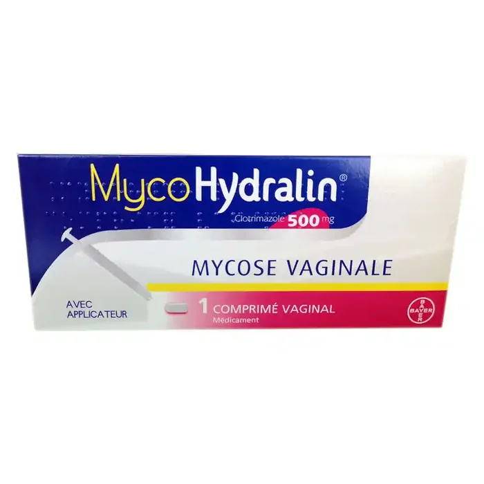 MYCOHYDRALIN 500mg MYCOSE VAGINALE 1 COMPRIME BAYER