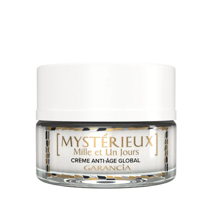Mystérieux Mille et Un Jours – Crème de Jour Anti-Âge Global – Peaux normales à sèches