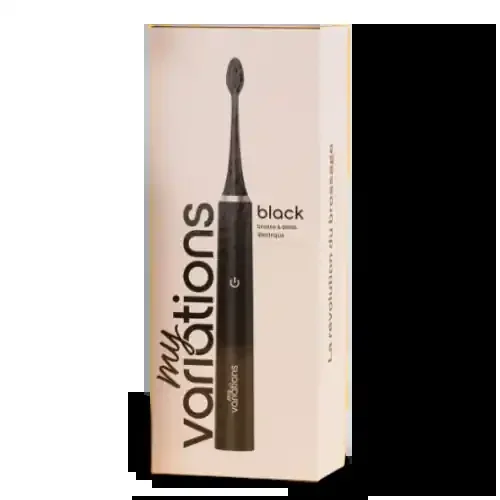 MYVARIATIONS Brosse à Dents Électrique – Black