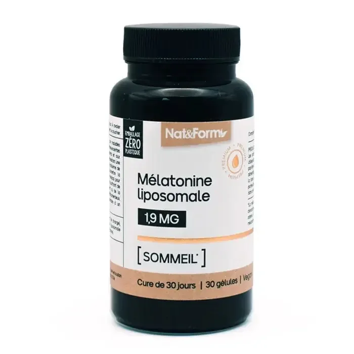 Nat & Form Melatonine Liposomale 30 Gélules
