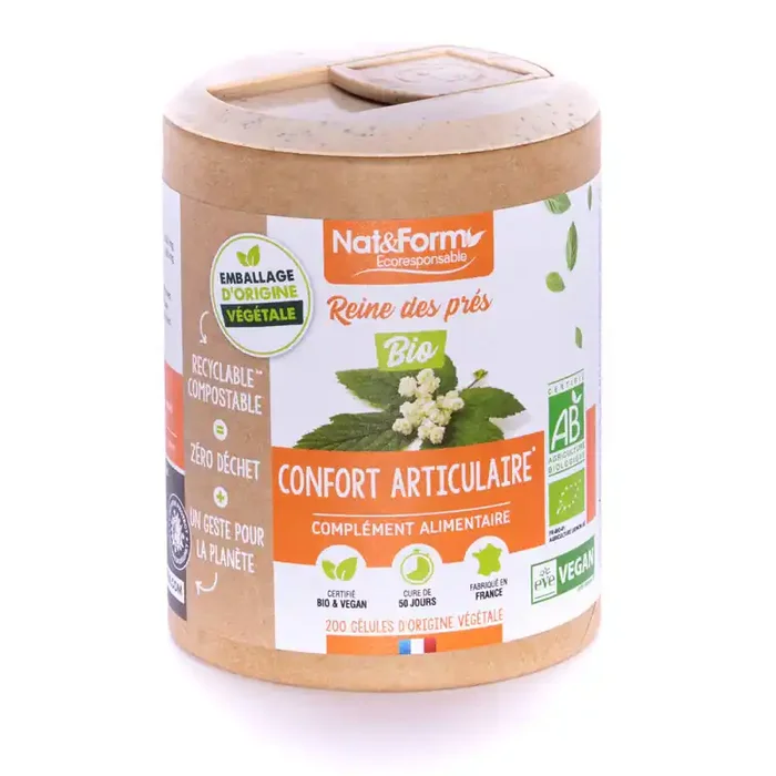 Nat&Form Reine Des Pres Bio 90 Gelules