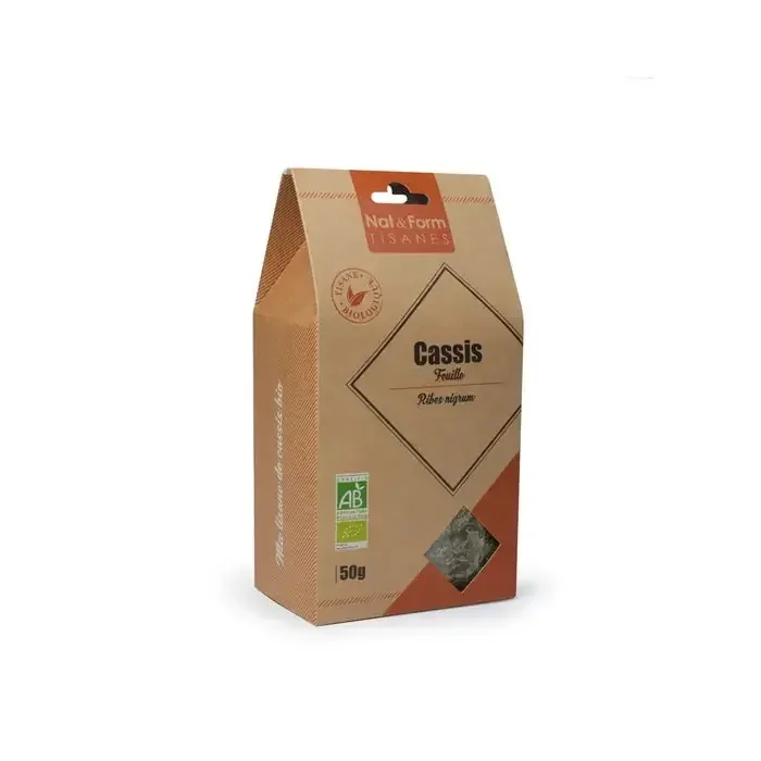 Nat & Form Tisane Cassis Feuille Bio 50g
