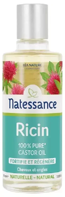 Natessance Huile de Ricin – Fortifie et Régénère