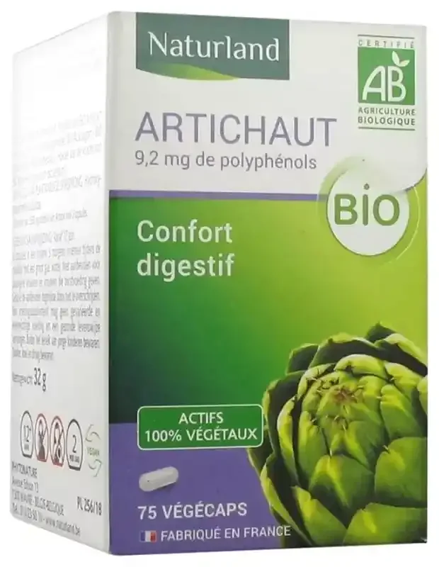 Naturland Artichaut Bio 75 Végécaps