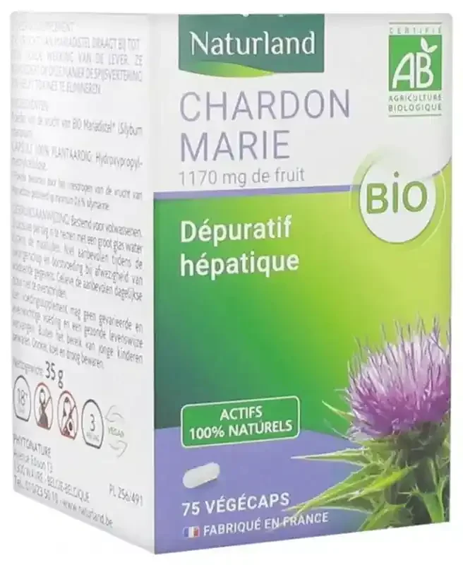 Naturland Chardon Marie Bio 75 Végécaps