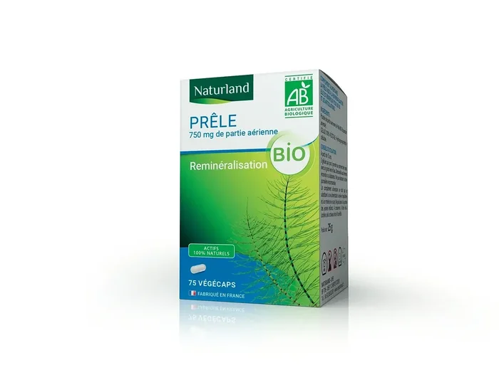 Naturland Prêle bio, Reminéralisation 75 végécaps