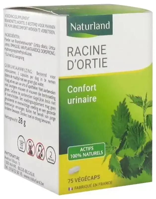Naturland Racine d‘Ortie 75 Végécaps