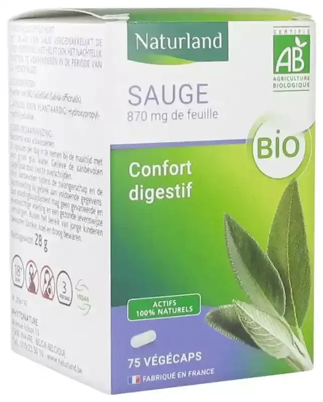 Naturland Sauge Bio 75 Végécaps
