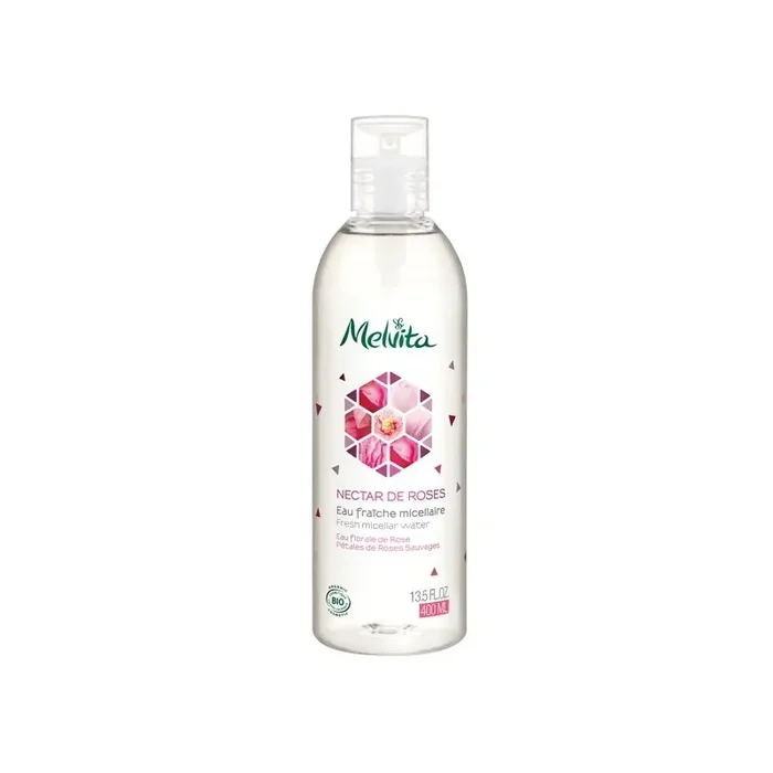 NECTAR DE ROSES BIO EAU FRAICHE MICELLAIRE 200ML MELVITA