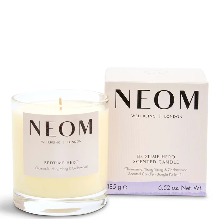 NEOM Bedtime Hero Bougie Parfumée Standard 185 g