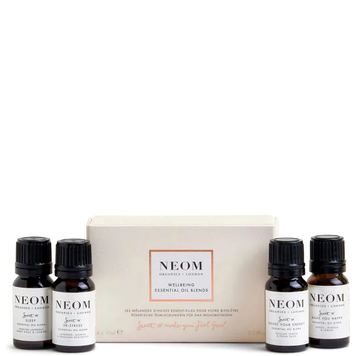 NEOM Mélanges d'Huiles Essentielles 4 x 10 ml