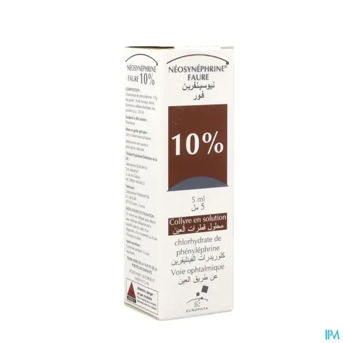 Neosynephrine 10% faure collyre solution 5ml