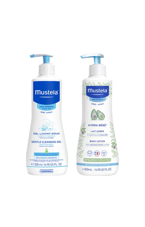 Nettoyant & hydratant – Corps & cheveux – Bébé – 2 x 500 ml