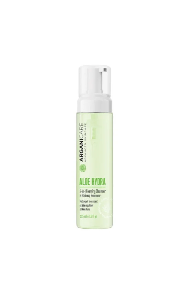 Nettoyant moussant et démaquillant – Aloe vera