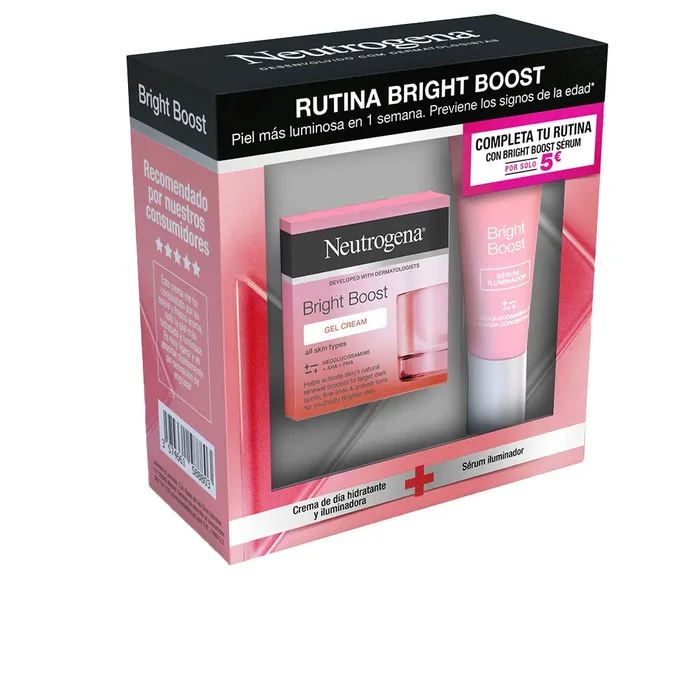 Neutrogena BRIGHT BOOST RUTINA CREMA GEL & SERUM COFANETTO