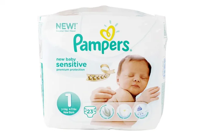 New Baby Sensitive 23 couches 2-5kg (taille 1)