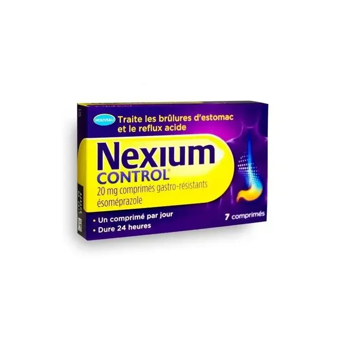 Nexium control brulure d‘estomac 7 comprimes