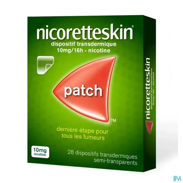 Nicoretteskin 10mg/16heures dispositif transdermique 28
