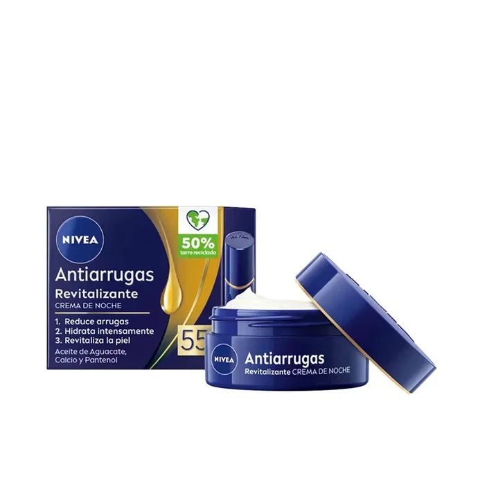 Nivea Crema notte rivitalizzante ANTIRUGHE 55+