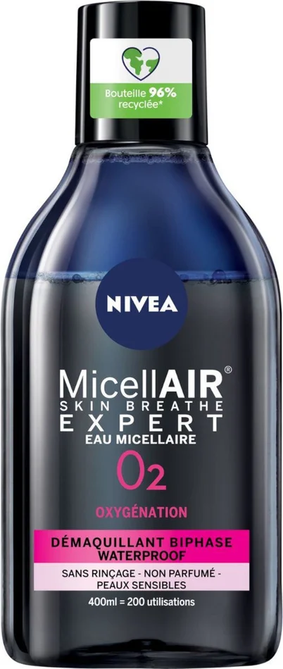 Nivea MicellAIR Skin Breathe Eau Démaquillante Prof 400 ml