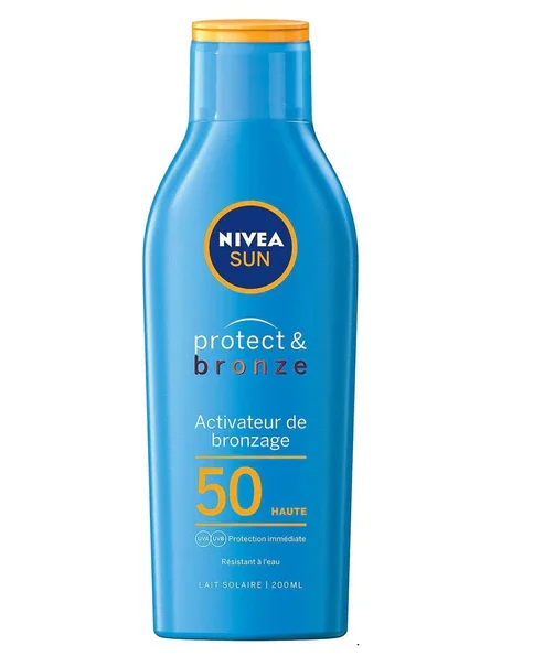 Nivea Sun Protect Bronze Lait Solaire SPF 50 – 200 ml