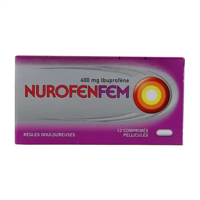 Nurofenfem 400mg 12 Comprimes Pellicules