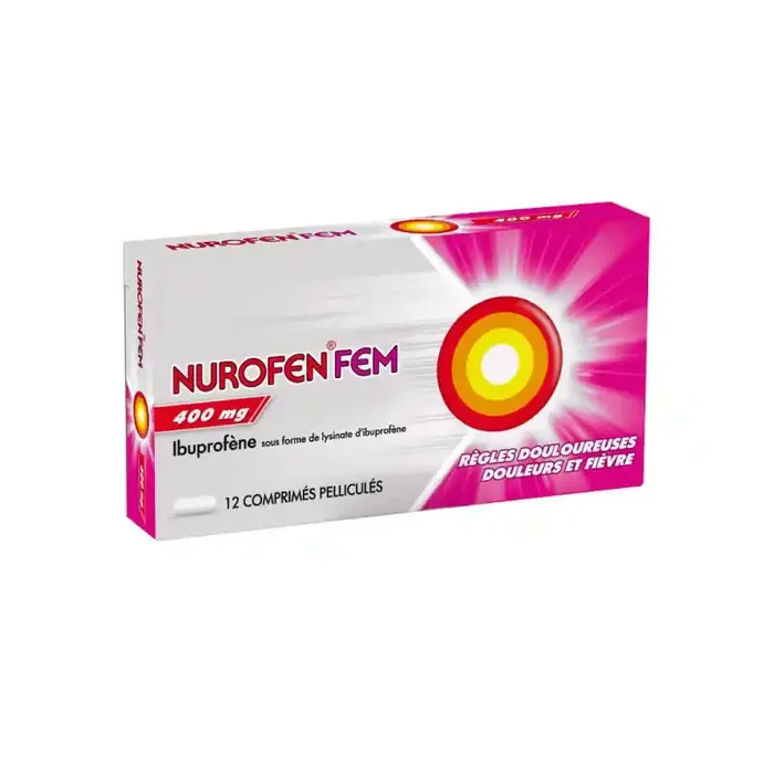 NUROFENFEM 400mg 12 COMPRIMES RECKITT BENCKISER