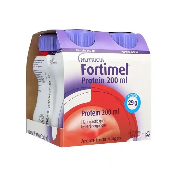 Nutricia Fortimel Protein fruits rouges 4 x 200ml