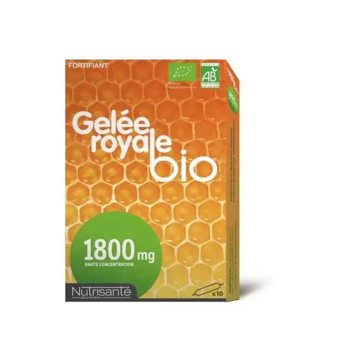 Nutrisante gelee royale bio 10 ampoules