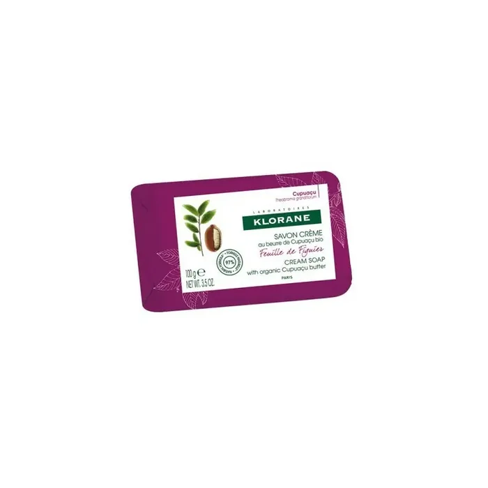 NUTRITION FEUILLE DE FIGUIER SAVON CREME TOUTES PEAUX 100G KLORANE