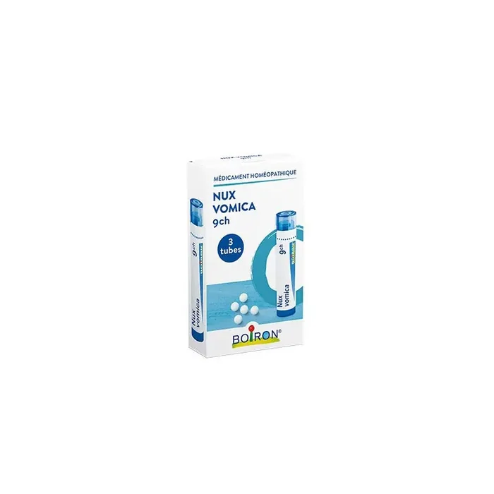 Nux vomica 9CH 3 tubes granules