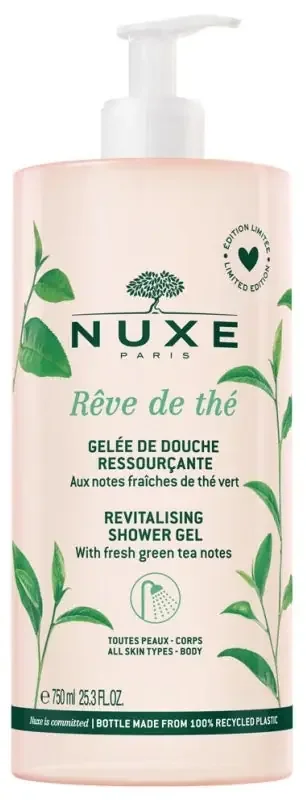 Nuxe Body Rêve de Thé Gelée de Douche Ressourçante Toutes Peaux 750 ml