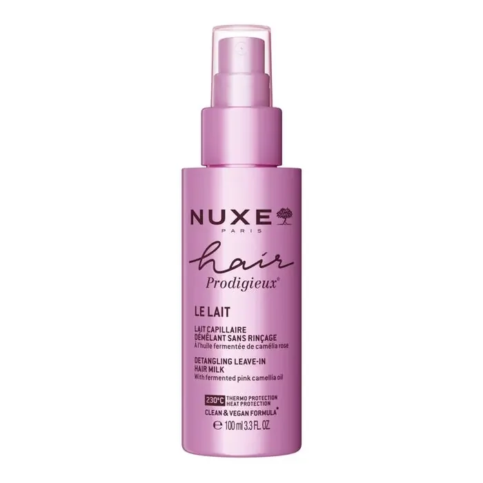 Nuxe HAIR PRODIGIEUX – Lait Capillaire Démêlant Sans Rinçage – Tous Types de Cheveux, 100ml