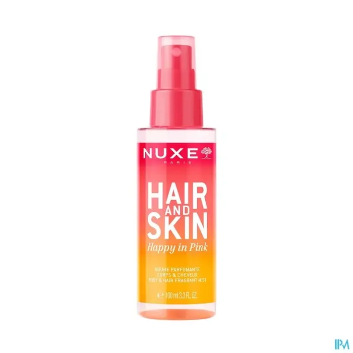 Nuxe hair skin brume parfumante happy in pink 100ml