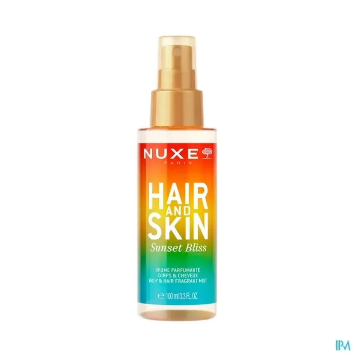 Nuxe hair skin brume parfumante sunset bliss 100ml