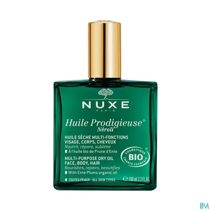 Nuxe huile prodigieuse neroli huile nourrissante multifonctions bio vaporisateur 100ml
