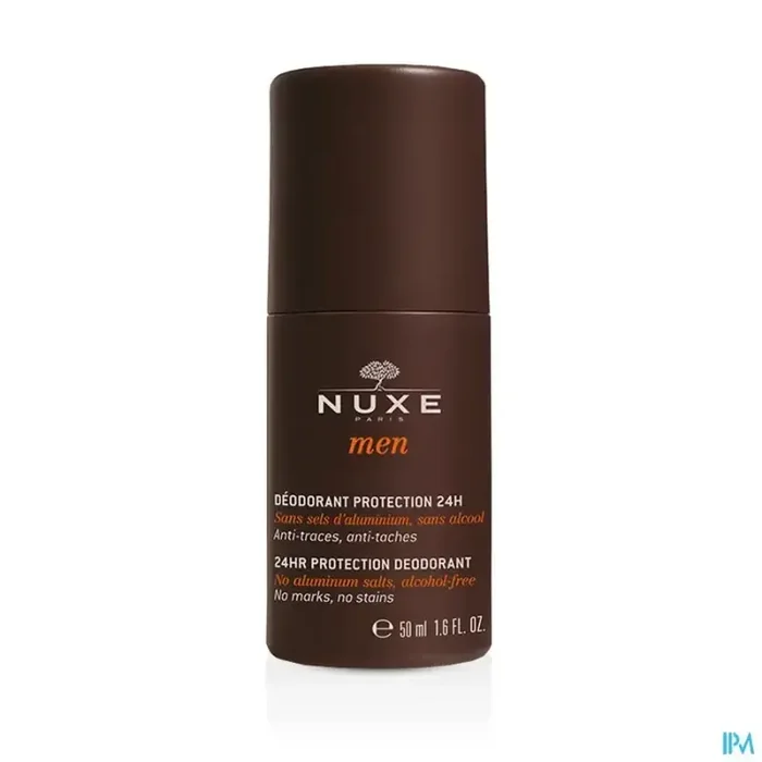 Nuxe men deodorant protection 24h roll on 50ml