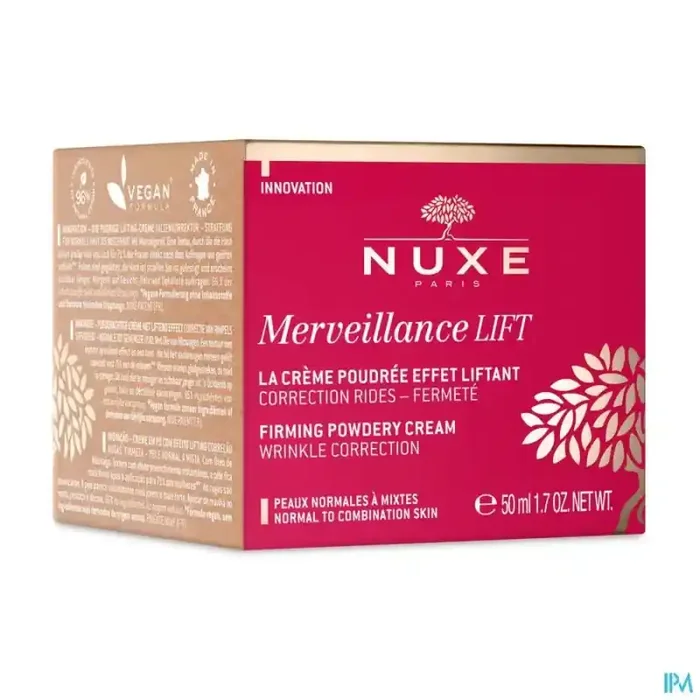 Nuxe merveillance lift crème poudree effet liftant peaux normales 50ml