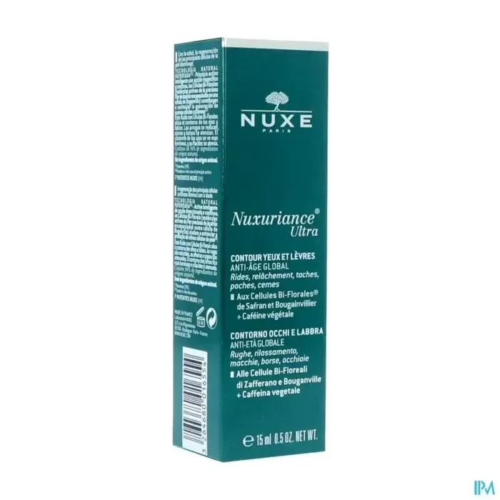 Nuxe nuxuriance ultra contour yeux et levres antiage 15ml