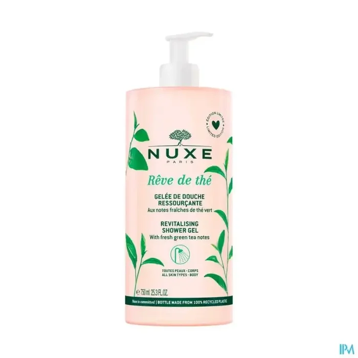 Nuxe reve de the gelee de douche ressourcante toutes peaux 750ml