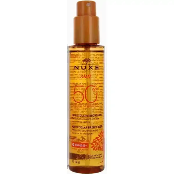 Nuxe Sun Huile Solaire Bronzante SPF50 150 ml