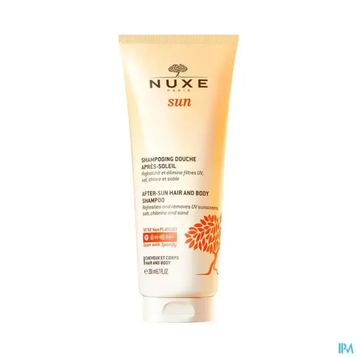 Nuxe sun shampooing douche après soleil tube 200ml
