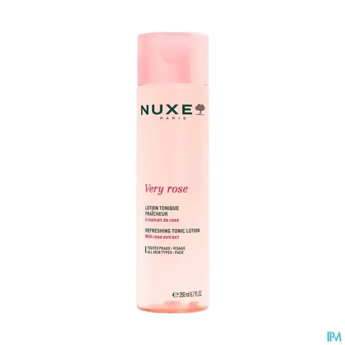 Nuxe very rose lotion tonique fraîcheur 200ml