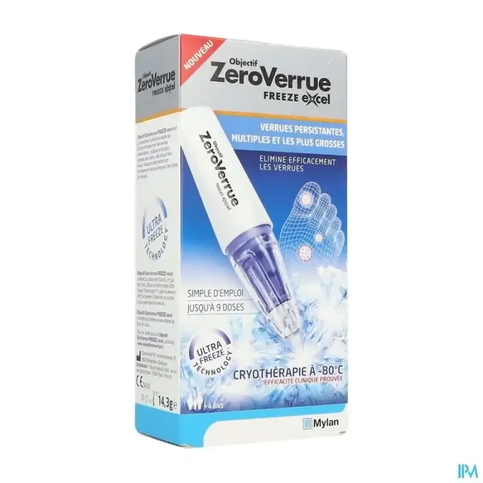 Objectif zeroverrue freeze excel stylo 14g3 +embou
