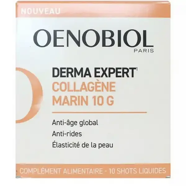 Oenobiol Derma Expert Collagène Marin 10 g Shots x 10