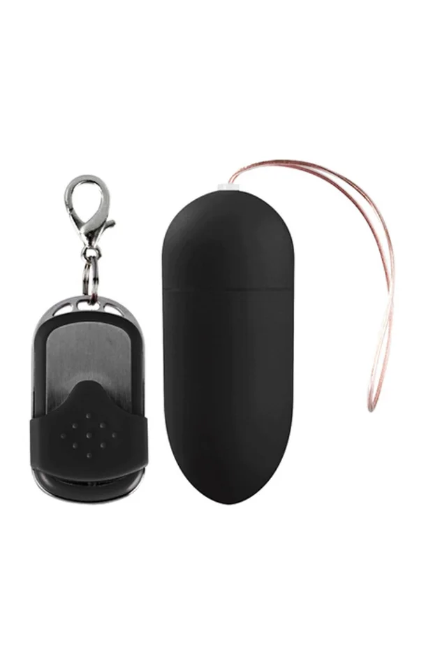 Œuf vibrant à télécommande – Noir