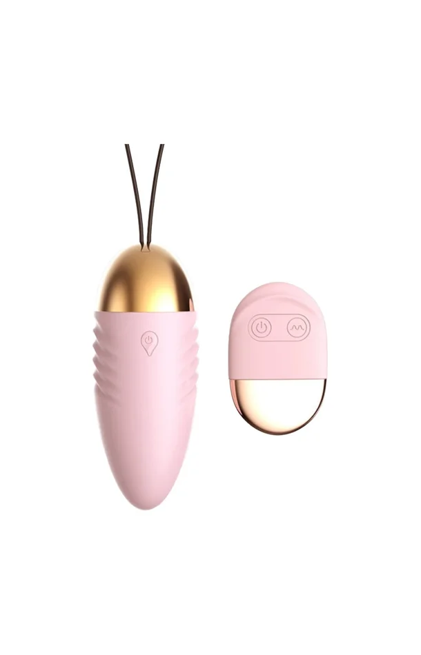 Œuf vibrant télécommandé – 10 modes – Rose