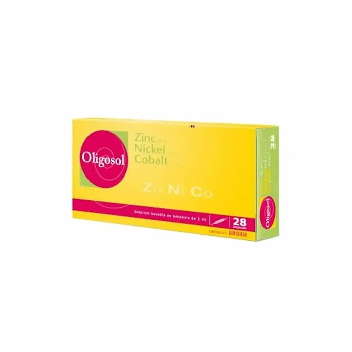 Oligosol zinc nickel cobalt 28 ampoules 56ml