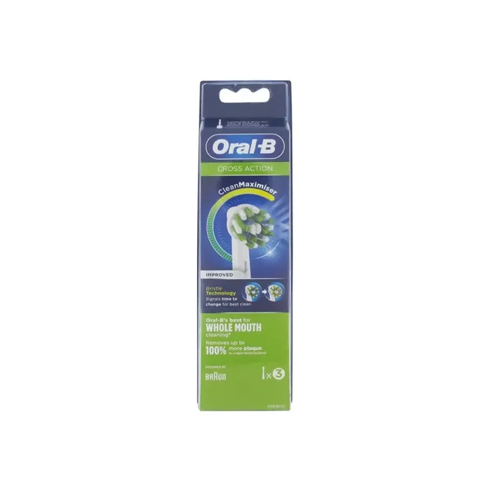 Oral-B Cross Action 3 brossettes de recharge